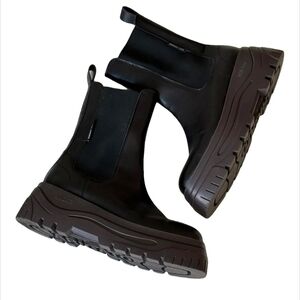 Axel Arigato Blyde Black Leather Chelsea Boots EU 41